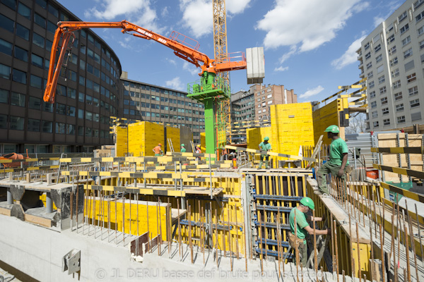 tour des finances à Liège